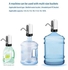 موزع ضخ مياه كهربائي لاسلكي قابل لإعادة الشحن للمياه المعبأة في زجاجات sss1029 متعدد الألوان