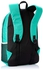 Mintra Unisex School Backpack 3 Pocket Large Aqua Green, 20 L (30 X 15 X 46 Cm)