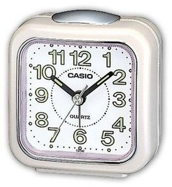 Casio TQ-142-7DF Alarm Clock -White