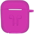 Margoun Protective Silicone Case For Apple Air Pod - Hot Pink