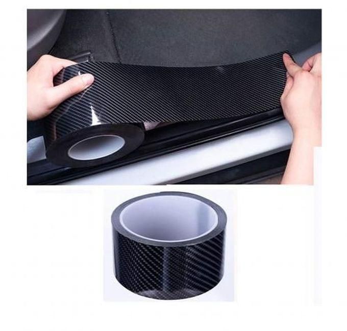 Adhesive Cover Vinyl Car Carbon Fiber 3D Adhesive - Black