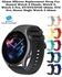 حزام بديل من السيليكون مقاس 22 مم لساعة Huawei Watch 2 Classic ، Watch 3 ، Watch 3 Pro ، GT / GT2 / GT2E 46mm ، GT2 Pro ، Honor Magic Watch 2 46mm