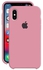 Silicone Protective Case Cover for Apple iPhone XS Max - Pink pink