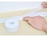 3.2mx3.8cm Bathroom Shower Sink Bath Sealing Strip Tape White PVC Self Adhesive (2pcs)