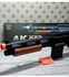 لعبة مسدس محمول خفيف وصغير الحجم لعبة مع نطاق الضوء والصوت للرماية بني أسود