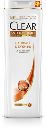 Clear Anti Hair Fall Anti-Dandruff  Shampoo for Women - 360 ml