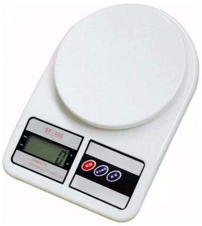 Electronic Digital Kitchen Scale 10 Kg White