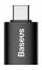 Baseus ZJJQ000001 Ingenuity Mini OTG Adapter from USB-A to USB-C Black | Gear-up.me