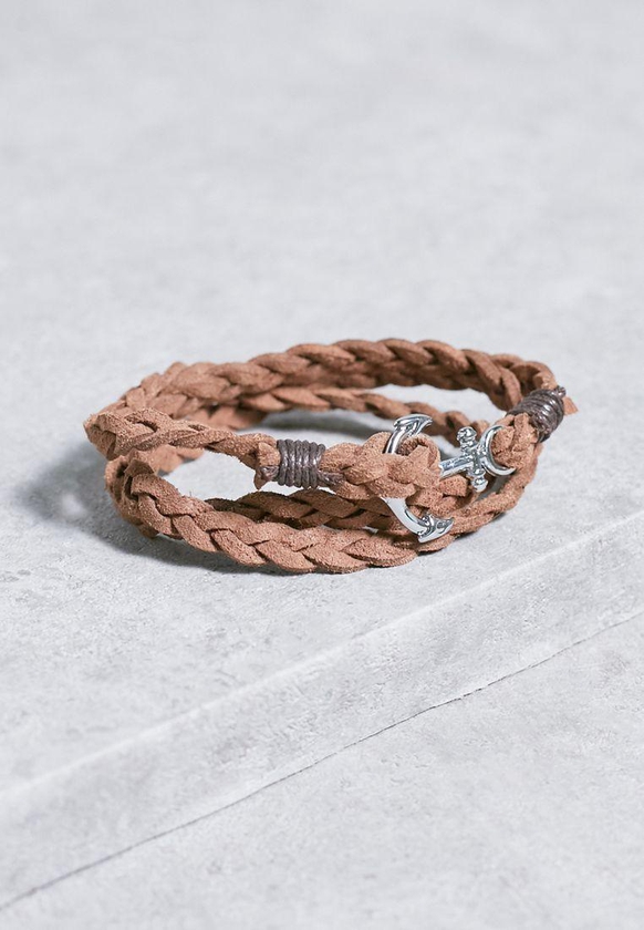 Anchor Wrap Bracelet