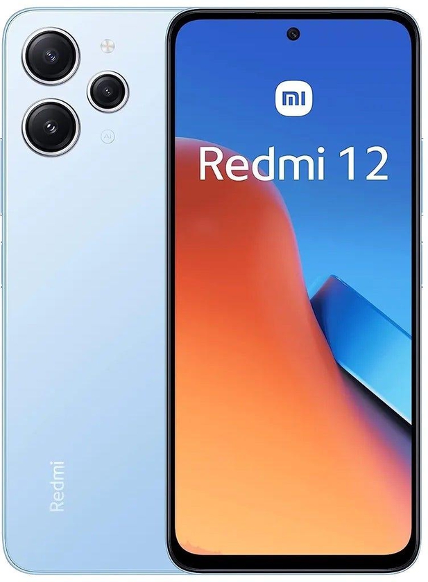 Get Xiaomi Redmi 12 Dual SIM Smart Phone, 6.79 inches, 8GB Ram, 256GB, 4G LTE - Sky Blue with best offers | Raneen.com