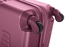 Senator Hard Case Medium Suitcase Luggage Trolley For Unisex ABS Lightweight Travel Bag with 4 Spinner Wheels KH1075 Maroon