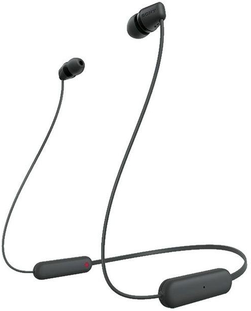 Sony WI-C100 Wireless In-Ear Headphones Stereo - Black