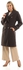 Mr Joe Double Breasted Buttoned Coat - Heather Brown