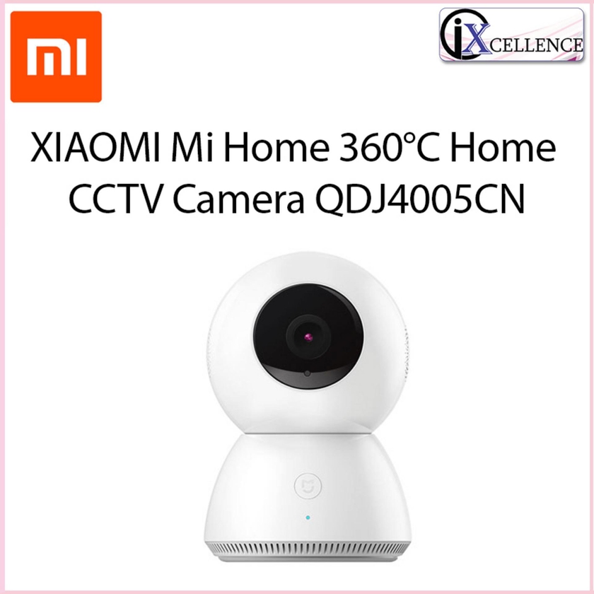 XIAOMI Mi Home 360°C Home CCTV Camera 1080P (White) QDJ4005CN