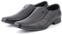 LR LARRIE Slip On Patterned Business Men's Shoes - 7 Sizes (Black)