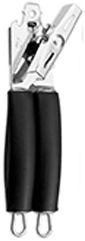 Home Stainless Steel Can Opener - Black