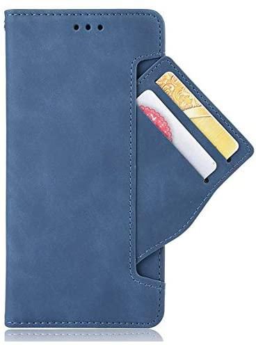 HAOYE Case for Xiaomi Poco F2 Pro 5G Case Wallet, Xiaomi Poco F2 Pro 5G Flip Cover, Leather Protective Cover & Credit Card Pocket, Support Kickstand Slim Case for Xiaomi Poco F2 Pro 5G, Blue