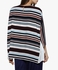 Multicoloured Striped Oversized Blouse