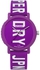 Superdry Campus Block SYL196VW Purple Dial Women's Watch