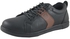 Shoebox Leather Casual Shoes - Black