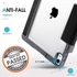 STM DUX PLUS Rugged Case for Apple iPad Pro 11(2018) - Anti-Slip/Kids Friendly/Drop Protection Folio Case, w/Pencil Holder, Clear Transparent Back, Sleep/Wake Function, Multi-View Black, One Size