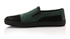 Levent حذاء جلد طبيعي كاجوال سهل الارتداء للرجال - أخضر