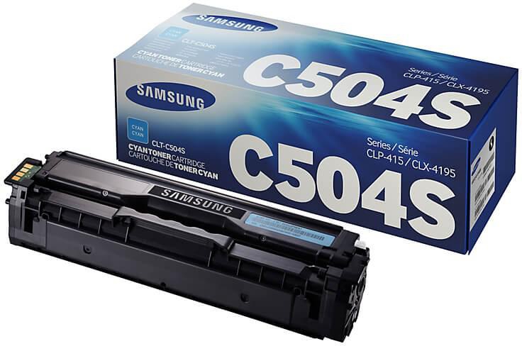 Samsung CLT-C504S Cyan Toner Cartridge