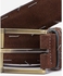 Concrete Leather Belt - Light Brown