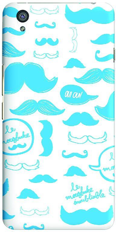 Stylizedd OnePlus X Slim Snap Case Cover Matte Finish - Le Moustache