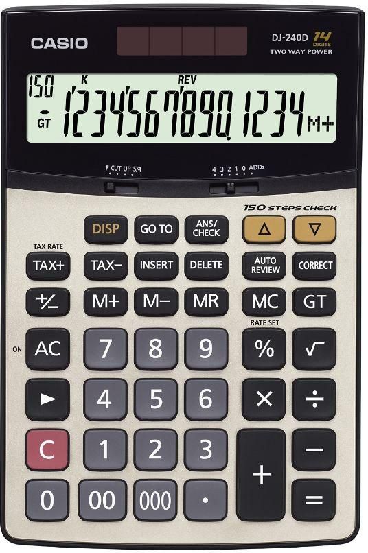 Casio Practical Calculator [DJ-240D]