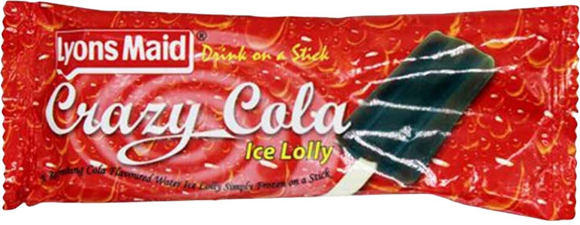 Lyons Maid Crazy Cola Lolly Ice Cream Stick 55ml