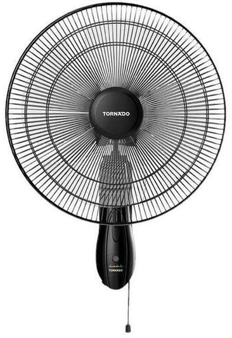 Tornado Wall Fan 16 Inch With 4 Plastic Blades And 3 Speeds TWF-16