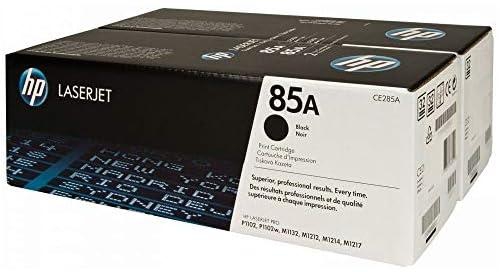Hp 85a Laserjet Black Toner Print Cartridge - 2-pack, Ce285ad