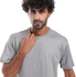 aZeeZ Grey Quick Dry Breathable Athletic Shirt