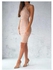 Fashion Ladies Back Lace Velvet Bodycon Strappy Dress Winter Bodycon Party Dresses