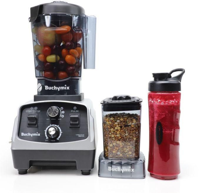 Buchymix 3-In-1 Turbocrush Commercial Blender 2Litres, 2200W - Silver