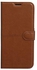 Kaiyue Flip Wallet Leather Case For Oppo F11 - Brown