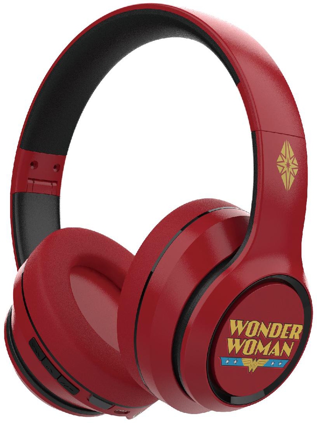 A&amp;S Wonder Woman Over Ear Headphones (Red)