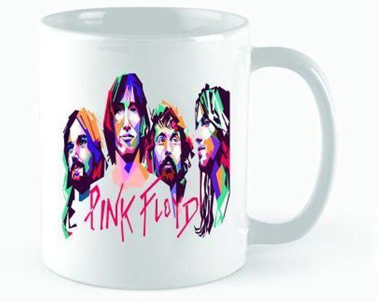 Pink Floyd rock group Mug - White - 250 Ml