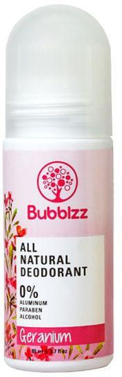 Bubblzz Geranium Natural Deodorant - 80ml