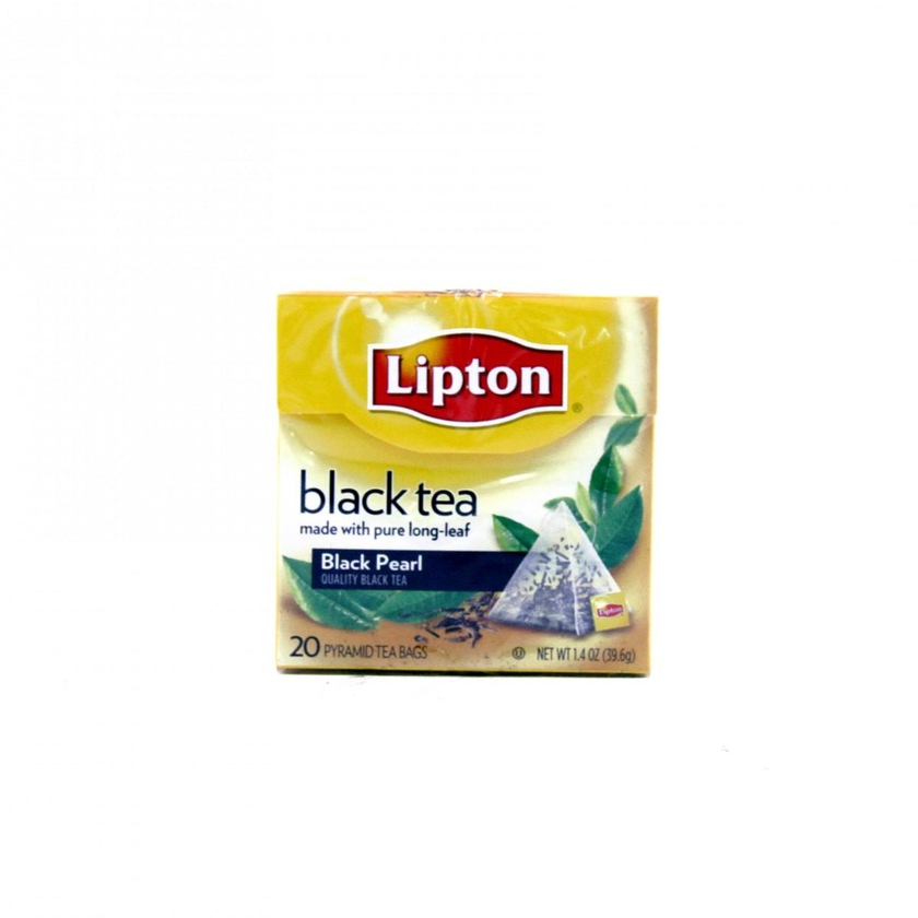 ليبتون - شاي أسود بلاك بيرل ٢٠ كييس