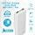 Samsung Galaxy S9 Power Bank, Ultra-Slim 10000mAh Dual USB Portable Charger with 5V/2A USB-C Two Way Charging Port and Auto Voltage Regulation for Smartphones, Promate Voltag-10C White
