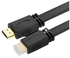 Zero Flat Cable HDMI to HDMI High - 5 Meter - Black