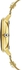 بوليس ساعة كوارتز بعرض انالوج ومينا مطلي بالذهب وسوار ستانلس ستيل مطلي بالذهب للنساء من سوكوترا - PL.16031MSG-22MM