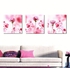 Smile Gallery Modern Tableau - 90 X 30 Cm - 3 Pcs Pink