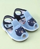 Cute Walk by Babyhug Slip On Sandals with Velcro Closure & Bear Applique - Navy Blue