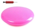 Yoga Pilates Wobble Stability Balance Trainer Disc Pad Cushion Mat+Pump 33cm/12.99 Inch Hot Pink