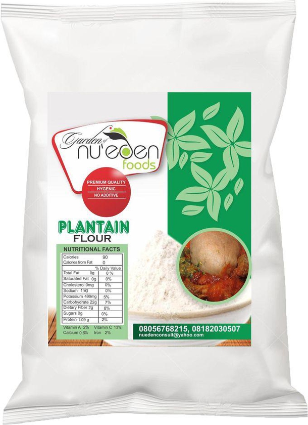 Garden of Nu'eden foods Plantain Flour 1kg