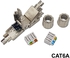 Cat6A Cat7 Cable Extender Junction Adapter Connection Box RJ45