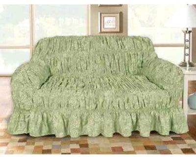 غطاء مقاعد أريكة أخضر